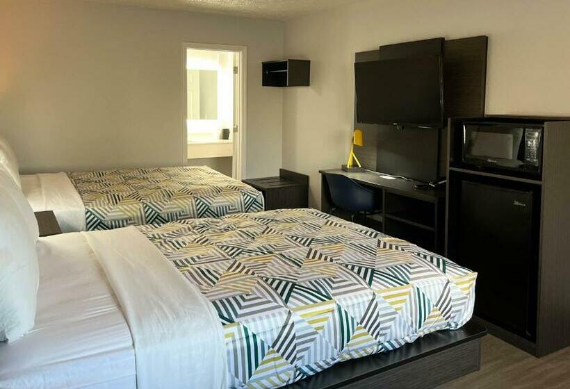 4인용 스탠다드 룸, Motel 6 Lafayette, In