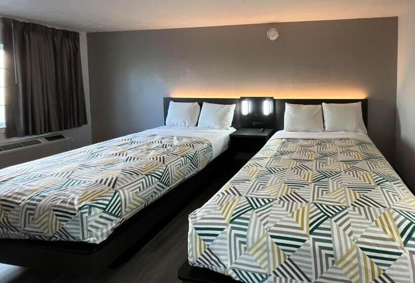 디럭스 4인 룸, Motel 6 Lafayette, In