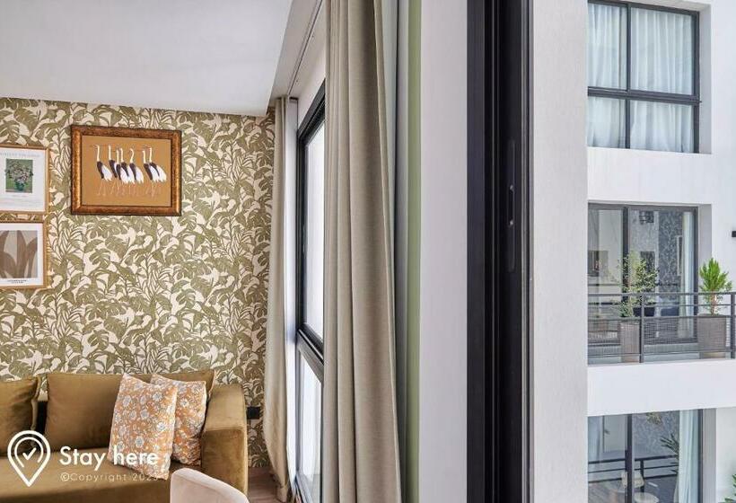带1个卧室的豪华公寓, Stayhere Casablanca   Maarif   Elite Residence