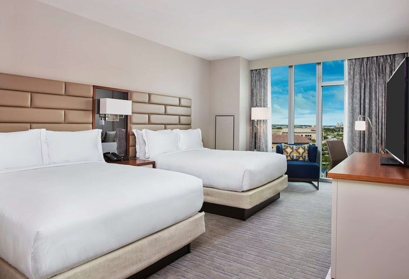 Номер Стандарт 2 Двуспальные Кровати, Hilton West Palm Beach