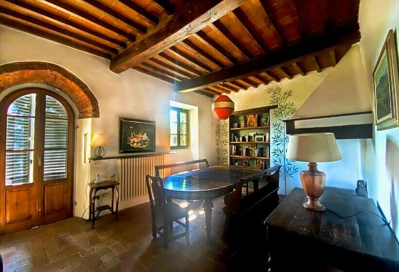 デラックスビラの１ベッドルーム, Villa Rignana   Chianti Weddings