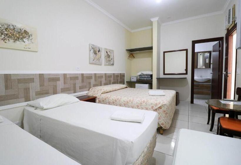 اتاق استاندارد چهار تخته, Charme Hotel Guarujá Frente Mar