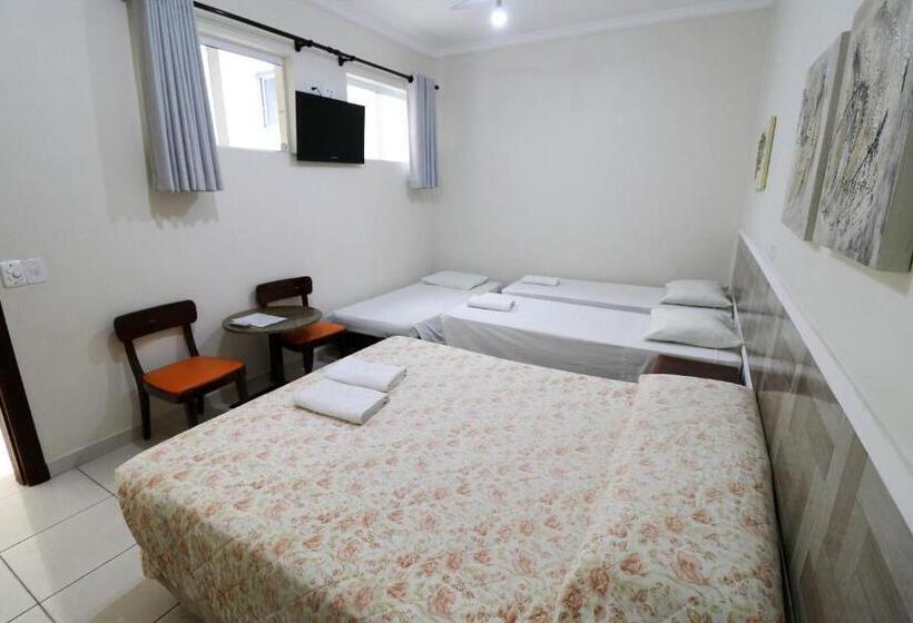 اتاق استاندارد چهار تخته, Charme Hotel Guarujá Frente Mar