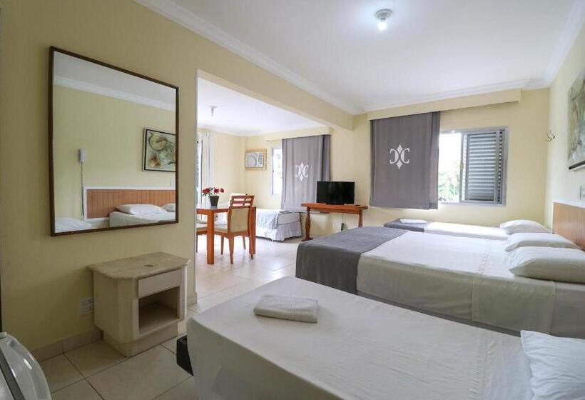 اتاق استاندارد سه نفره با چشم‌انداز کنار دریا, Charme Hotel Guarujá Frente Mar