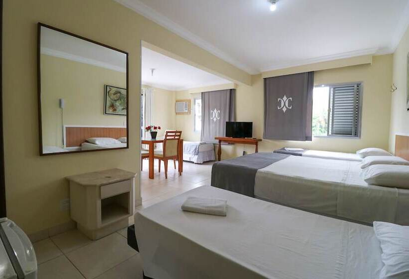 اتاق استاندارد سه نفره با چشم‌انداز کنار دریا, Charme Hotel Guarujá Frente Mar