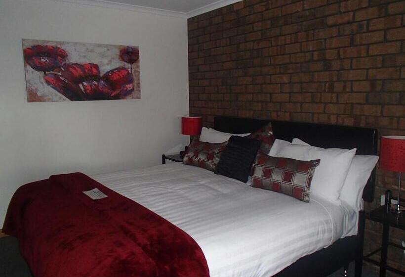 스탠다드 룸 킹사이즈 침대, City Colonial Motor Inn
