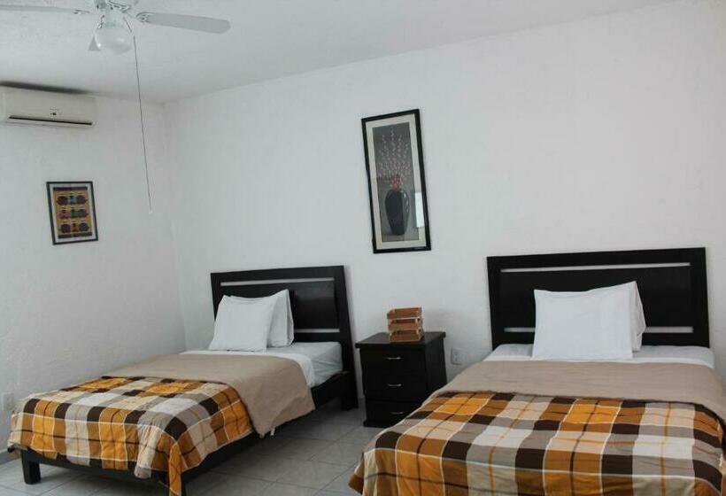 Quarto Estandar 2 Camas Casal, Villas Cuernavaca