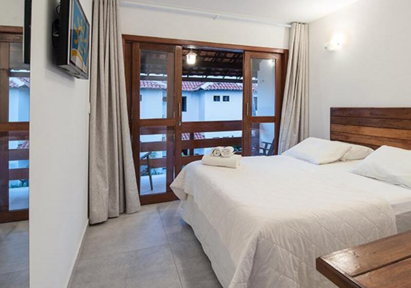 Quarto Estandar com Sacada, Pousada Quatro Estações