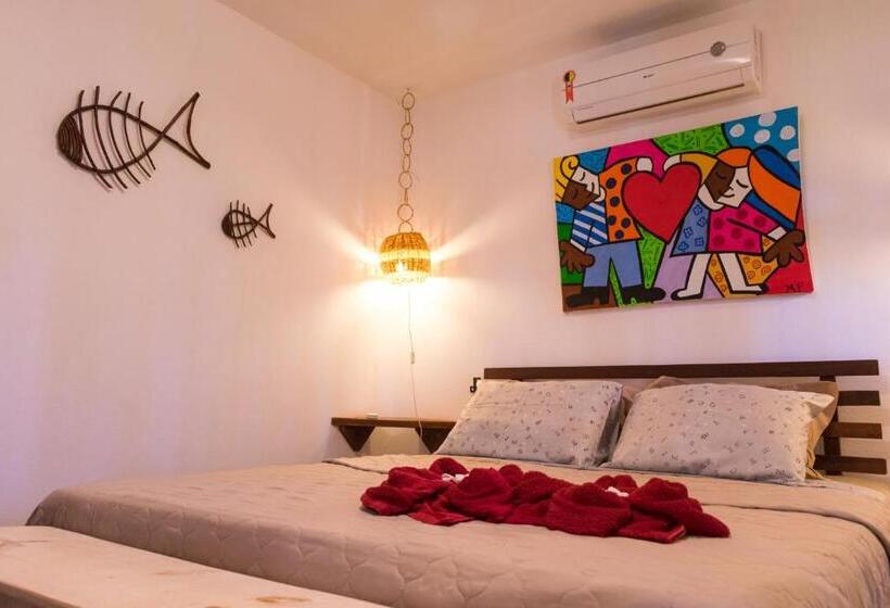 اتاق لوکس با تخت بزرگ, Pousada Casa Do Cocotier