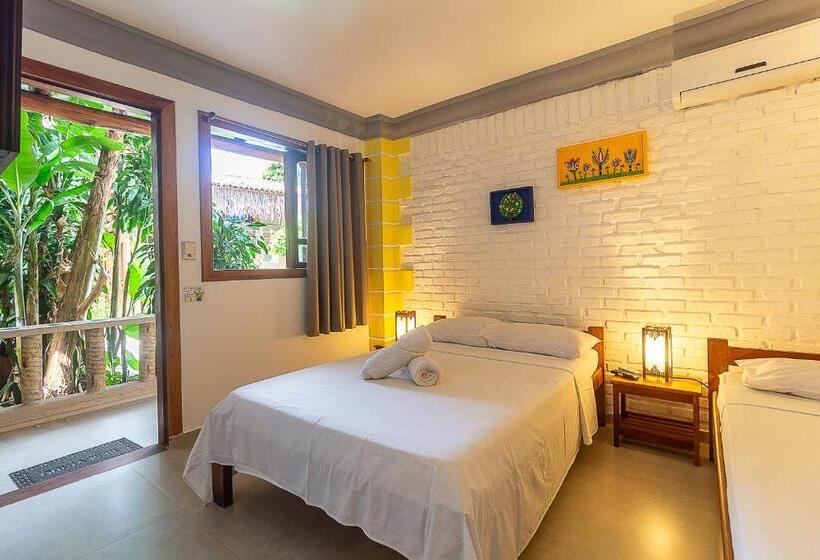 스탠다드 트리플 룸, Na Casa 11   Pousada E Hostel