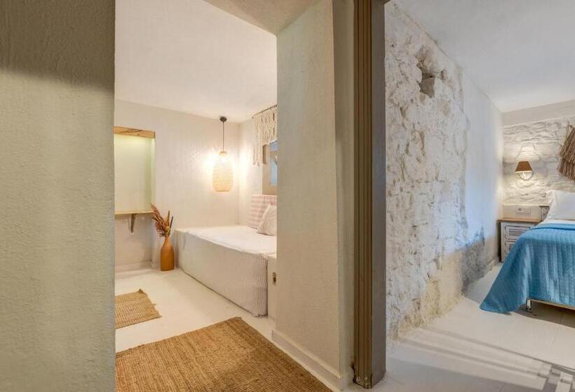 اتاق استاندارد سه تخته با چشم‌انداز باغ, Aral Tatil Ciftligi