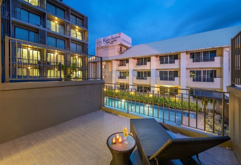 استودیو استاندارد با چشم‌انداز استخر, Plaai Prime Hotel Rayong Sha Extra Plus