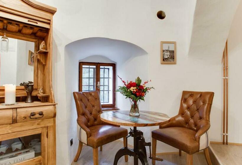חדר סטנדרט עם מיטת קינג, Krumlov Tower