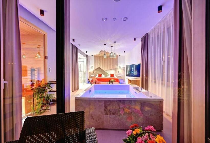 جناح مزود بتراس, Wellness Hotel Fénix