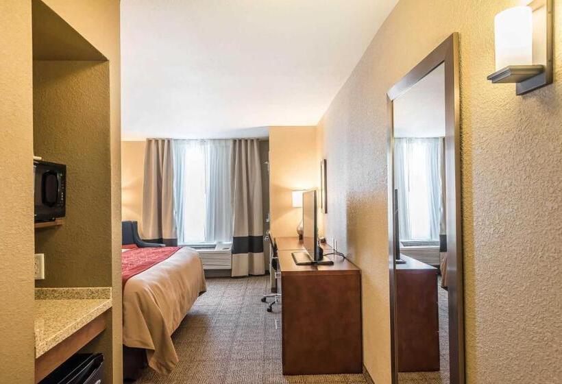 Номер Стандарт Кровать Кинг Адаптированный для Инвалидов, Comfort Inn & Suites Sidney I 80
