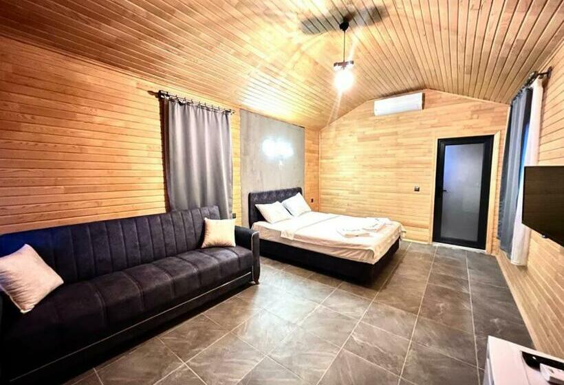 Апартаменты 1 Спальня, Nature Escape Rustic Bungalow With Backyard In Kas