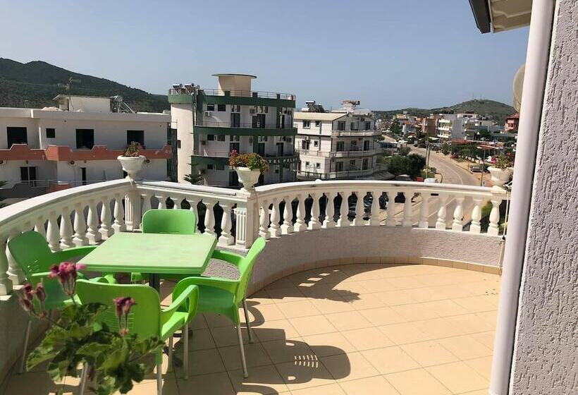 اتاق استاندارد با بالکن, Villa Qendra