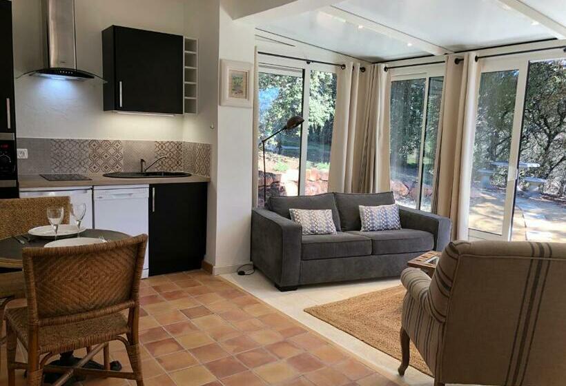 آپارتمان 1 خوابه همکف, B&b La Badelle