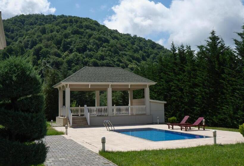 Вилла с 1 спальней и бассейном, Qafqaz Riverside