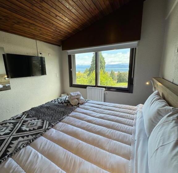 غرفة قياسية رباعية مطلة على الحديقة, El Residencial B&b