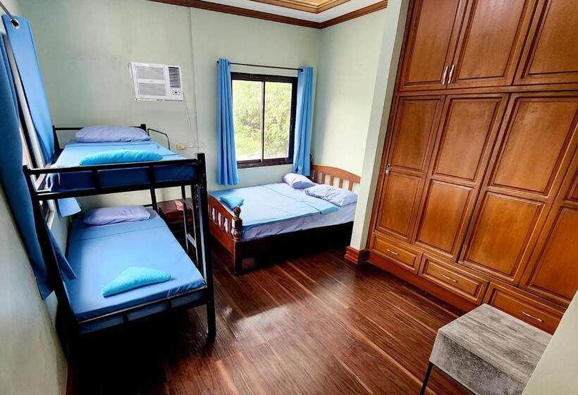 디럭스 패밀리 룸, Leynes Taal Lake Resort And Hostel