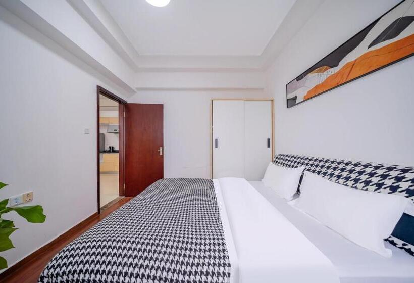 سوییت, Guangzhou Lijing Aparthotel Pazhou Exhibition Center   Next To Exit D Of Wanshengwei Mtr Station