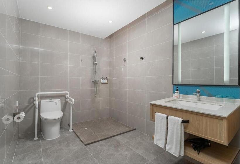 Номер Стандарт Кровать Кинг Адаптированный для Инвалидов, Holiday Inn Express Wenchang By Ihg