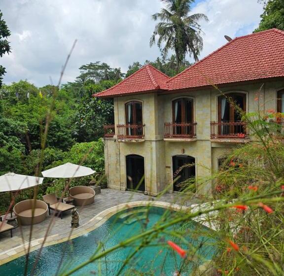 Номер Стандарт Вид на Бассейн, The Gana Ubud By Guru Experience