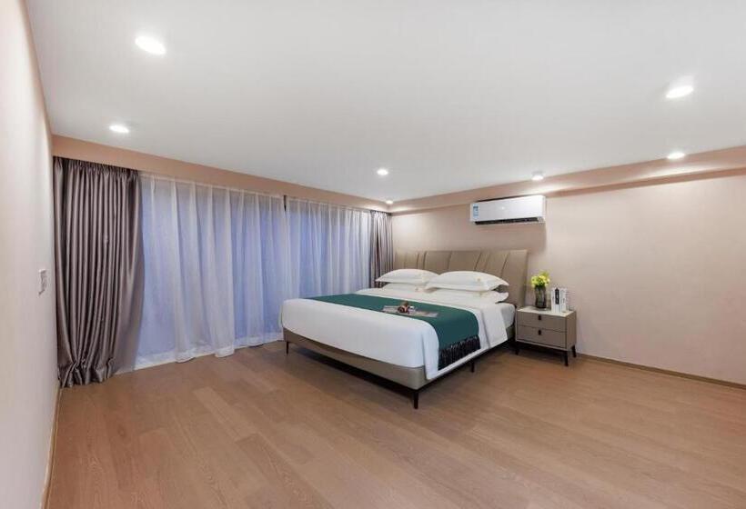 Quarto Superior, Mandi International Apartment   Guangzhou Financial City Sanxi Metro Station
