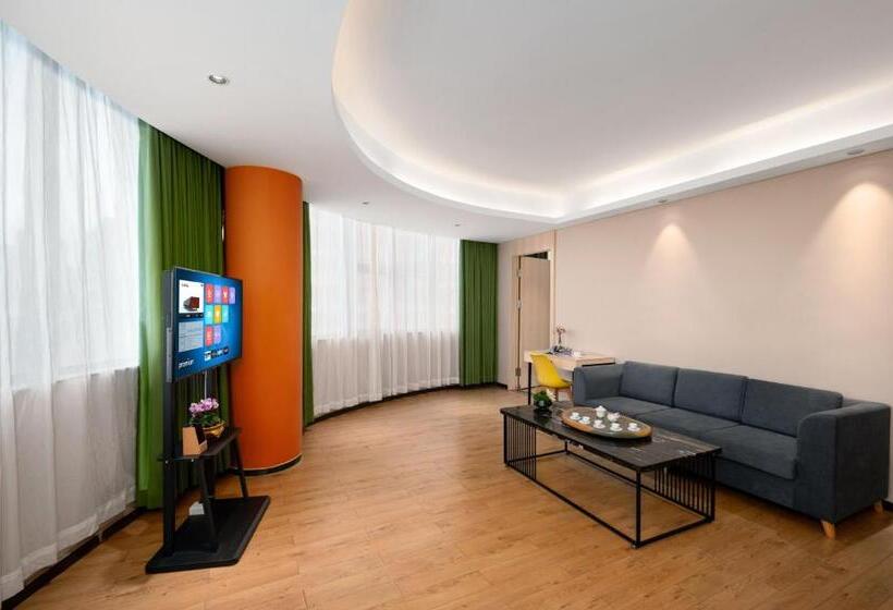 豪华套房, Shanshui Trends Hotel   Shatian Metro Station Longguang City