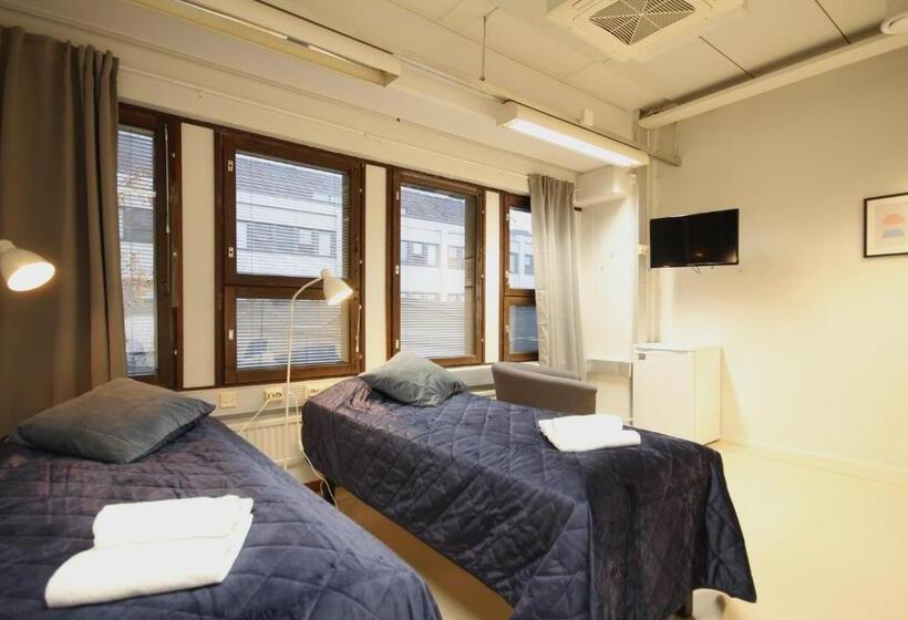 스탠다드 룸 공동 욕실, Forenom Hostel Vantaa Kehä Iii