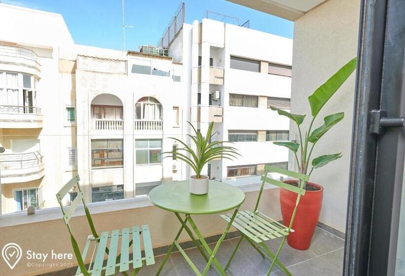 带阳台的豪华间, Stayhere Rabat   Agdal 4