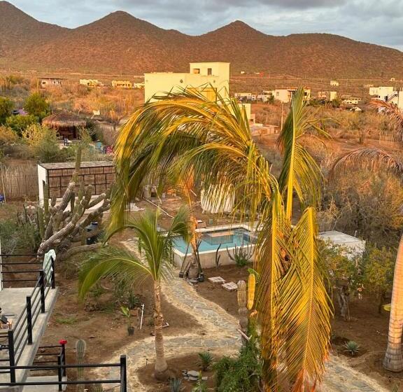 מיטת קינג בסוויטה, Villas Del Scarlet Cardones