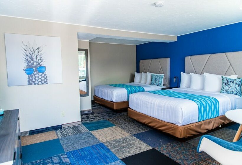 스탠다드 룸 더블 침대 2개, American Classic Inn