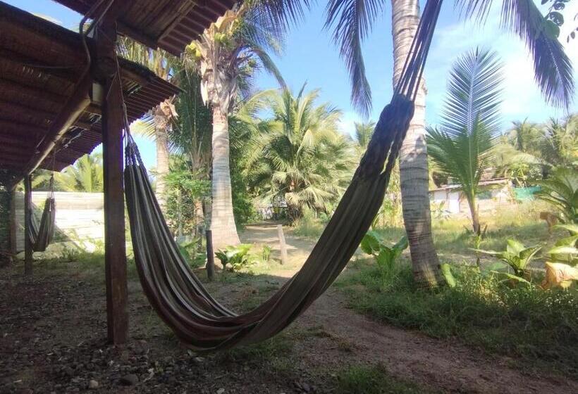 اتاق استاندارد با چشم‌انداز باغ, Casa Tito Máncora   Bungalow Privado