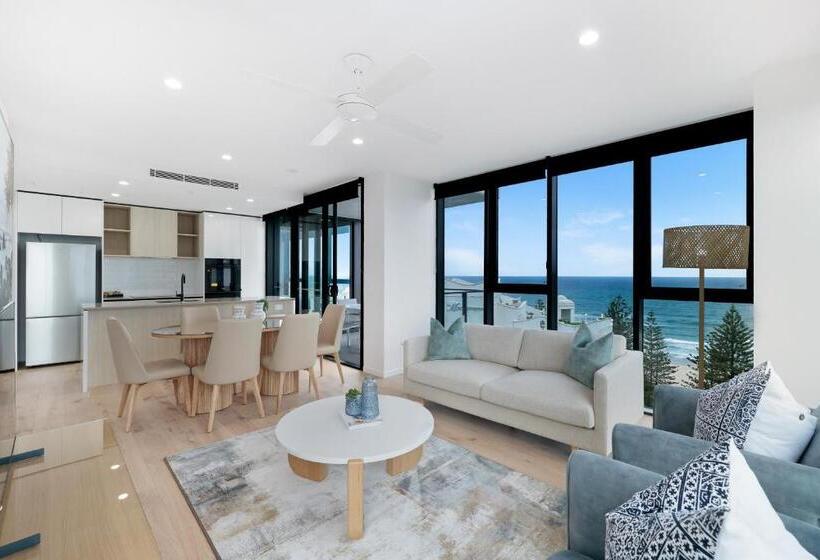 Апартаменты 1 Спальня Вид на Море, Sandbar Burleigh