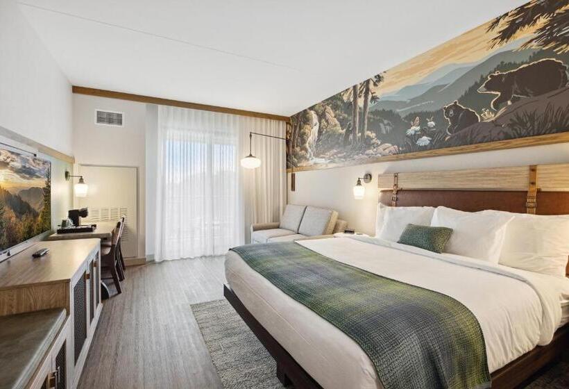 带大床的标准间, Dollywood S Heartsong Lodge & Resort