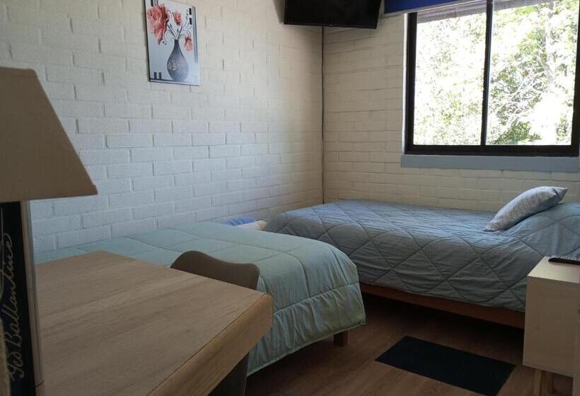 اتاق استاندارد با سرویس بهداشتی مشترک, Hostal Rucatremo