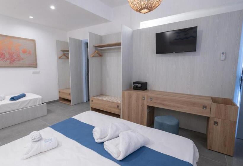 اتاق استاندارد سه نفره, Il Cortile Isola Casa Vacanze
