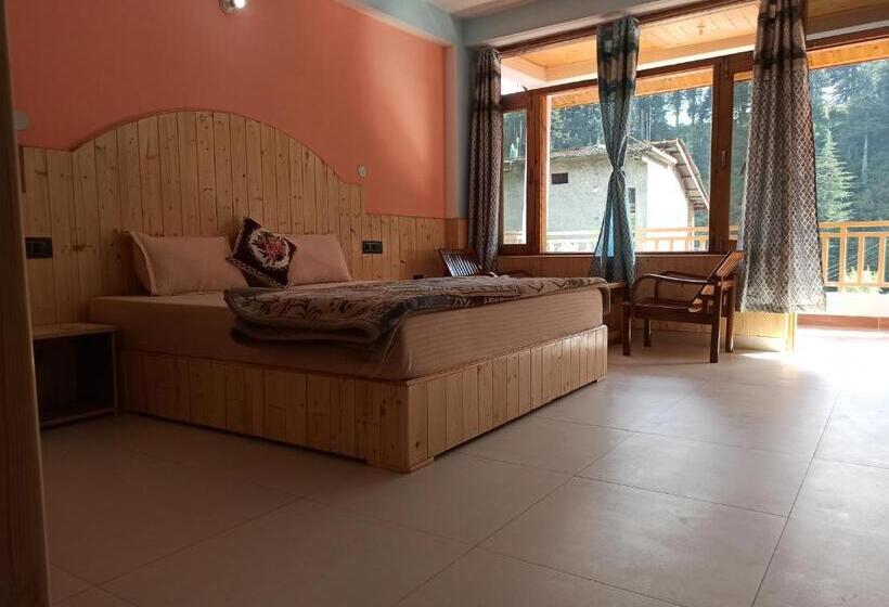 발코니 디럭스 룸, Wood Stone Homestay