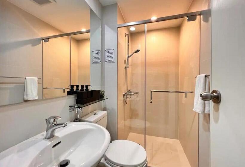 침실 1개 디럭스 아파트, Manila Philippines, Azure Urban Resort Staycation By Leroche Near Ninoy Aquino International Airport