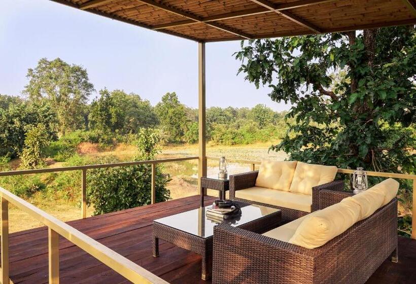 Номер Deluxe Кровать Кинг, Bagh Tola, Bandhavgarh Tiger Reserve