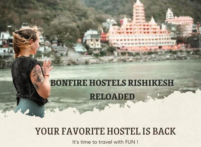 수피리어 룸, Bonfire Hostels Rishikesh