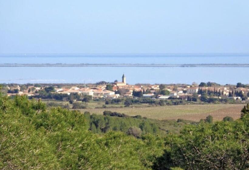 Апартаменты 1 Спальня с Террасой, Gîte Le Muscat L Escapade Des Flamants Roses