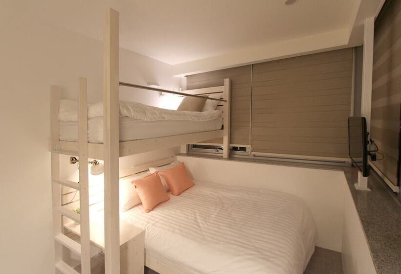 اتاق استاندارد سه نفره, Hostel Haru