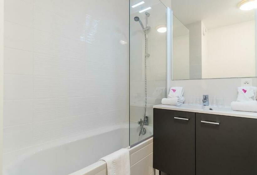 Апартаменты 1 Спальня, Nemea Appart Hotel Quai Victor Tours Centre