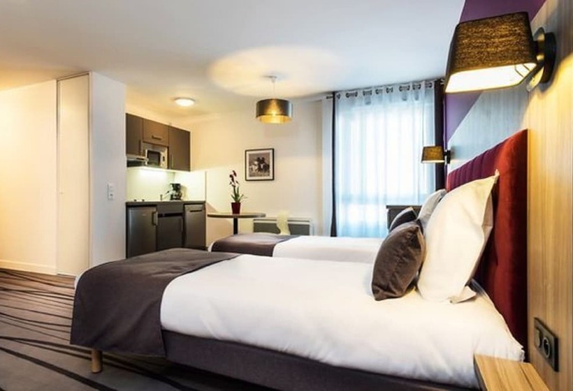 Апартаменты 1 Спальня, Nemea Appart Hotel Quai Victor Tours Centre