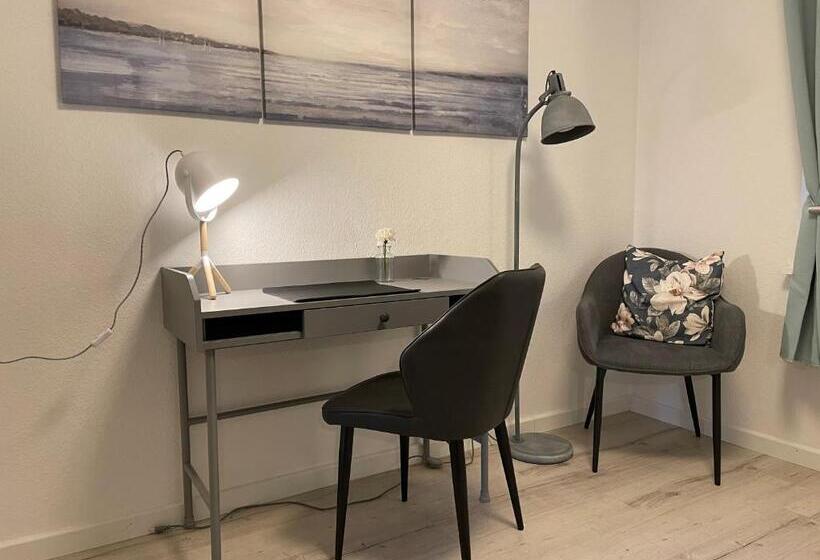 Апартаменты 1 Спальня с Террасой, B&b Worpsweder Blick
