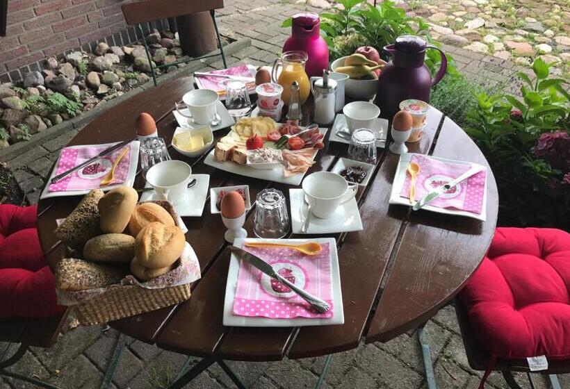 Апартаменты 1 Спальня с Террасой, B&b Worpsweder Blick