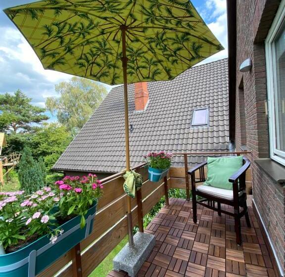 Апартаменты 1 Спальня Вид на Сад, B&b Worpsweder Blick